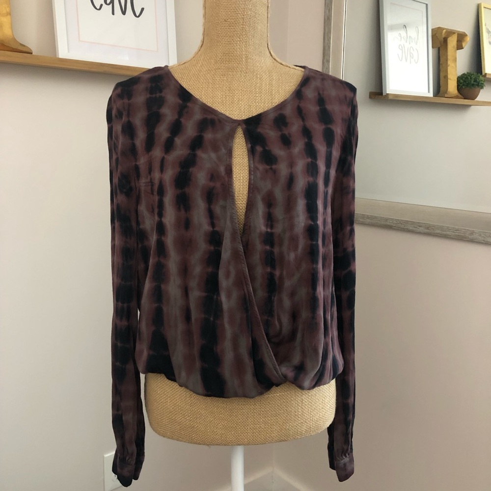 Young Fabulous & Broke Tie Dye Surplice Blouse - Picture 7 of 11